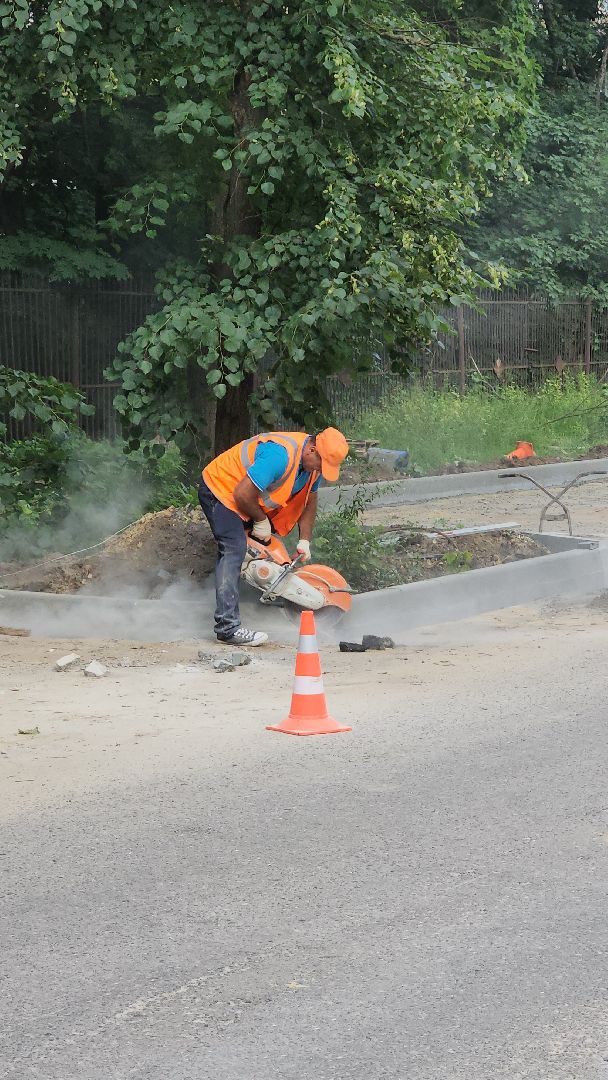 глава городского округа, борис аубакиров, ул Строительная, ремонт, реконструкция, дороги, жуковский,