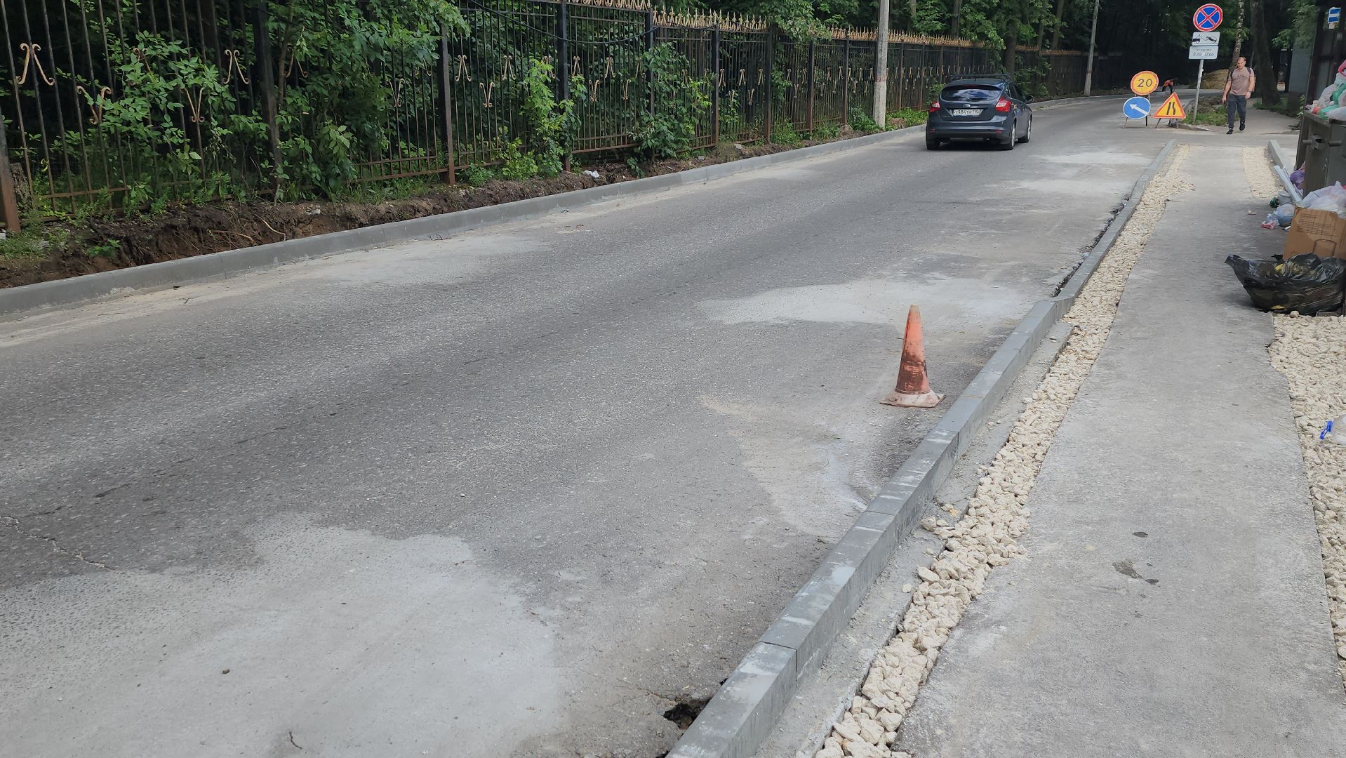 глава городского округа, борис аубакиров, ул Строительная, ремонт, реконструкция, дороги, жуковский,