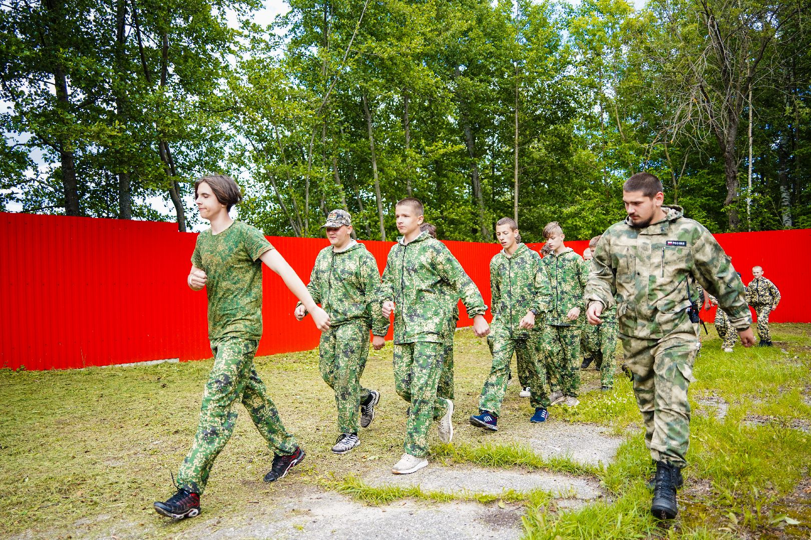 Альфа, военно-патриотический лагерь, Изумрудный, воспитание подростков, Большая Шатура,