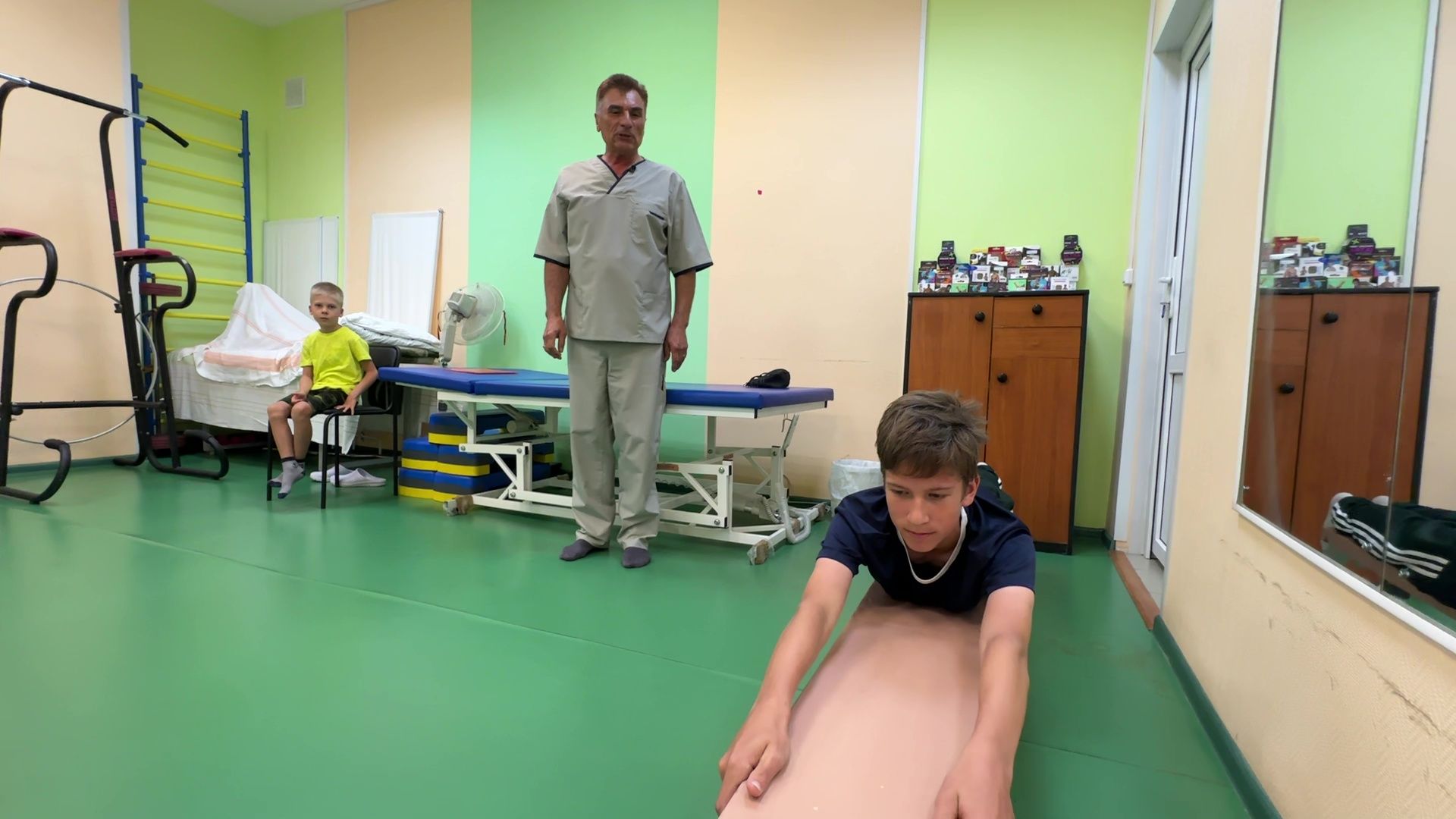 Реутов, здравоохранение, медицины, дети, ЛФК, лечебная физкультура,осанка,