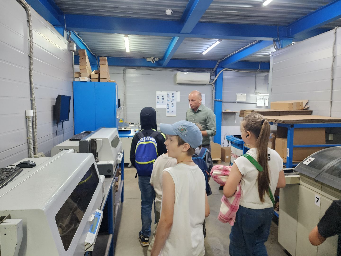 г.о. пушкинский, красноармейск, экскурсия для школьников, производство, летние каникулы,