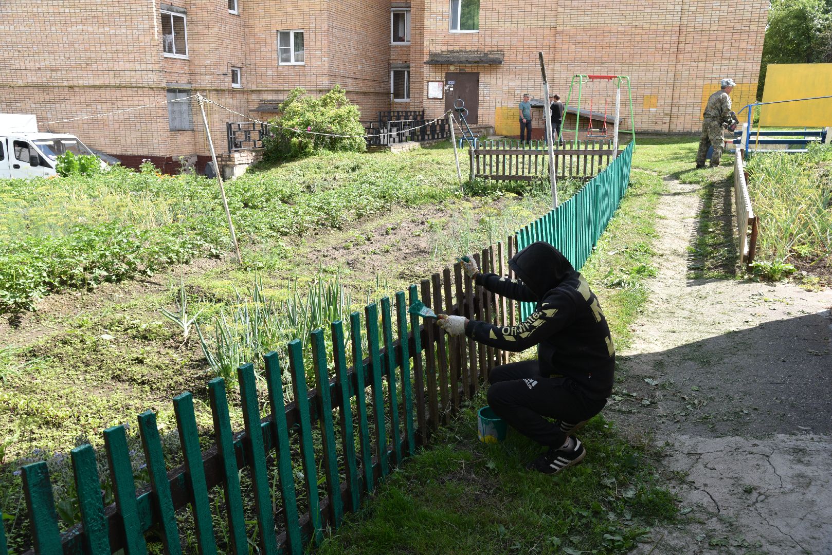 лотошино, благоустройство, дворовая территория,