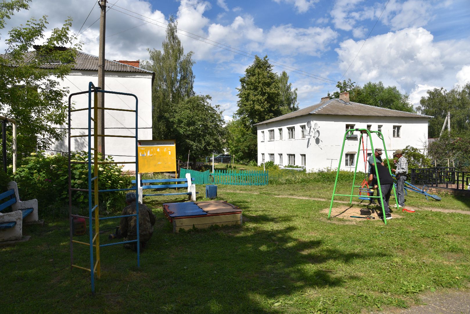 лотошино, благоустройство, дворовая территория,