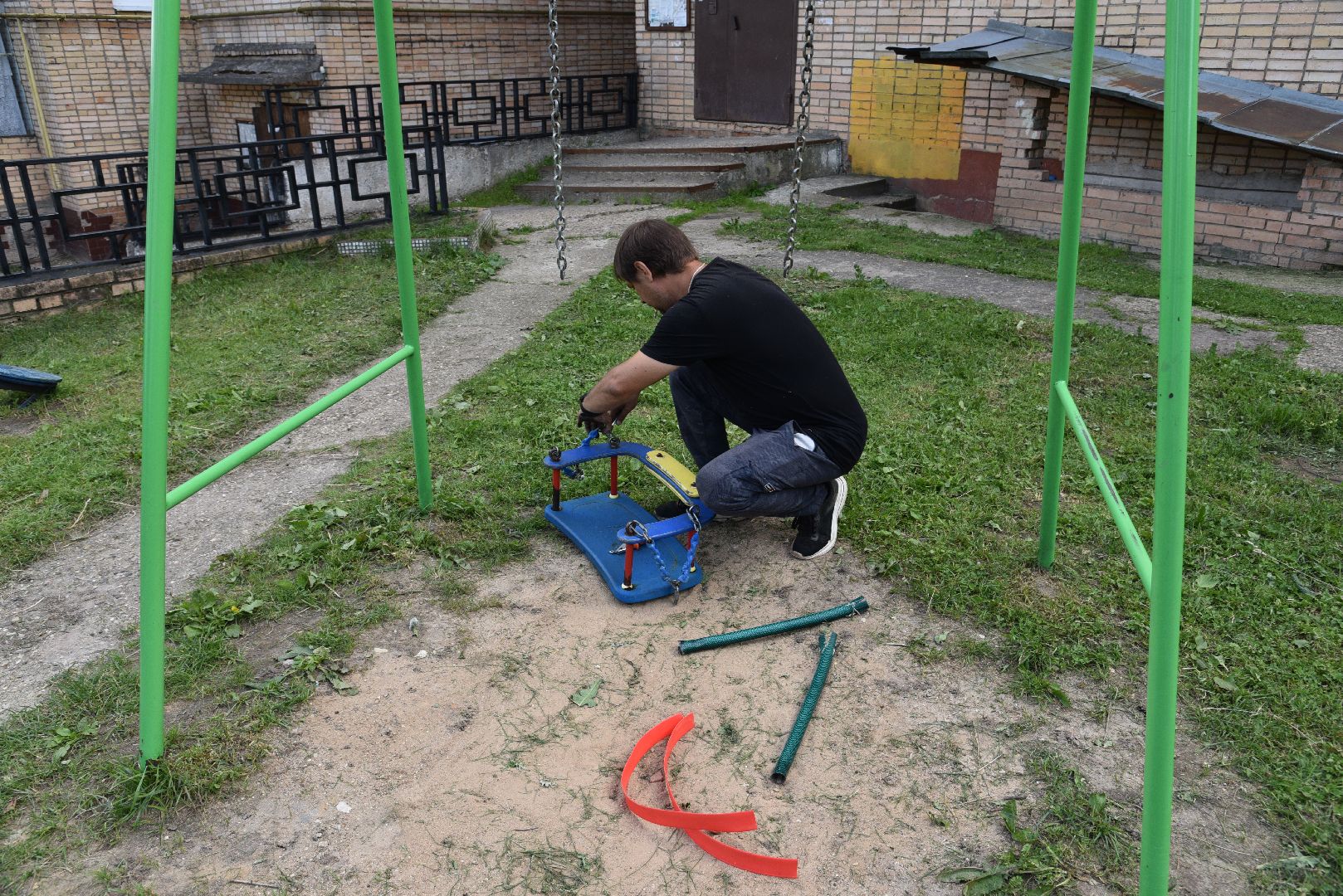 лотошино, благоустройство, дворовая территория,