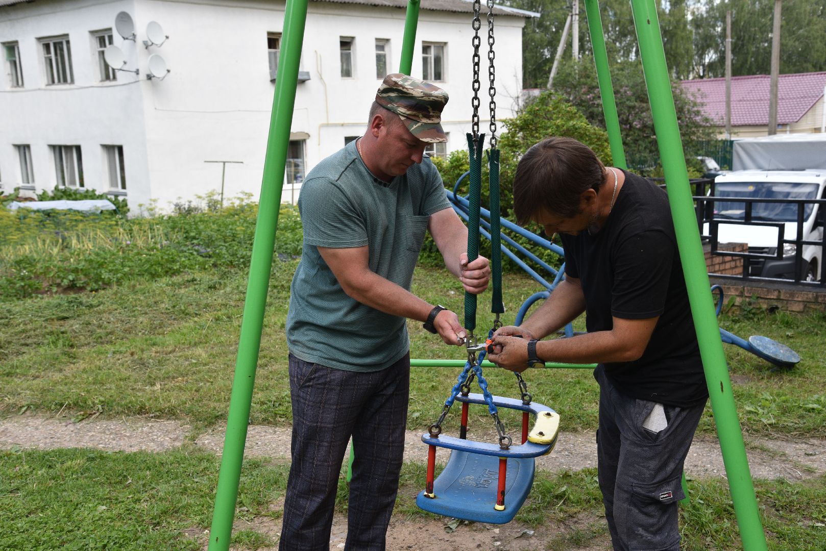 лотошино, благоустройство, дворовая территория,