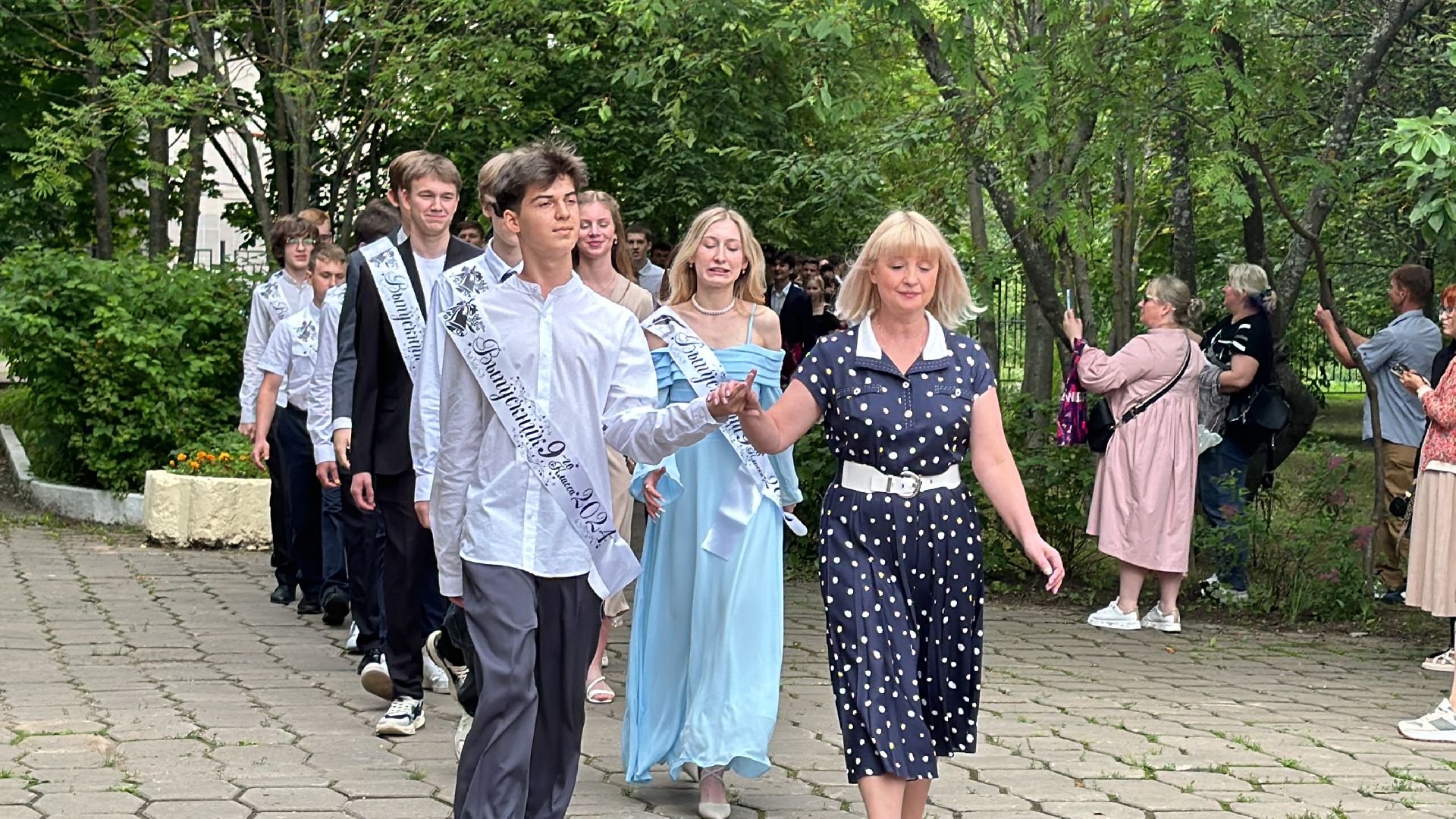 Одинцово, Выпускной, 9 класс, Вручение аттестатов,