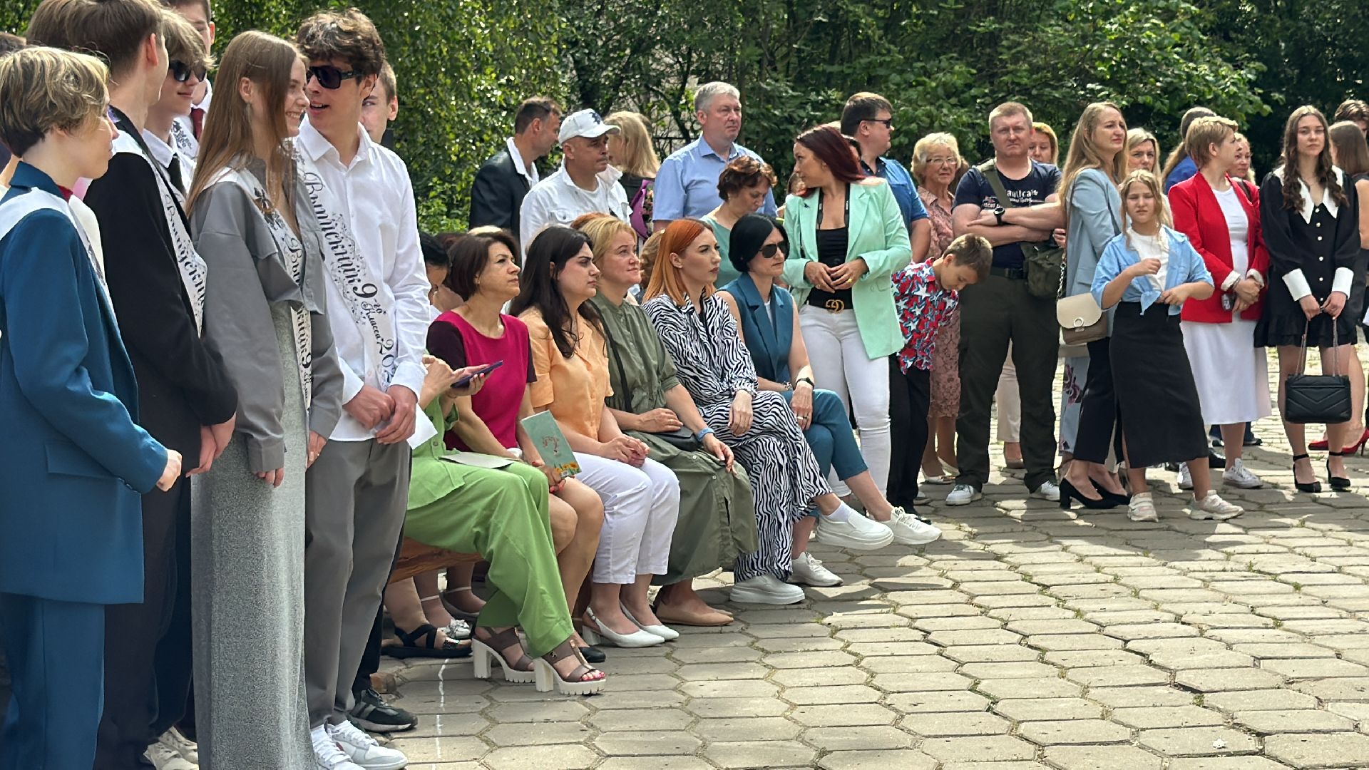 Одинцово, Выпускной, 9 класс, Вручение аттестатов,