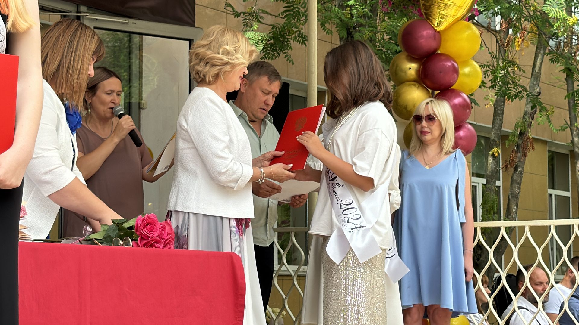 Одинцово, Выпускной, 9 класс, Вручение аттестатов,