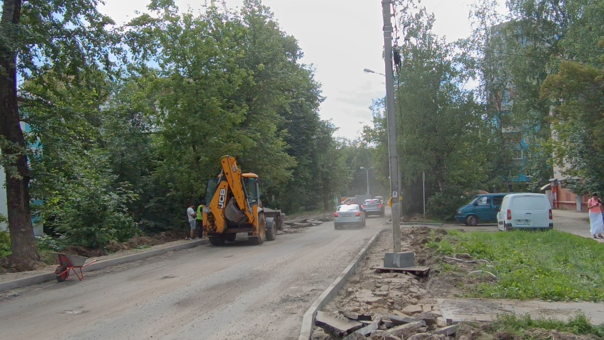 ремонт дорог, лобня, дорога,