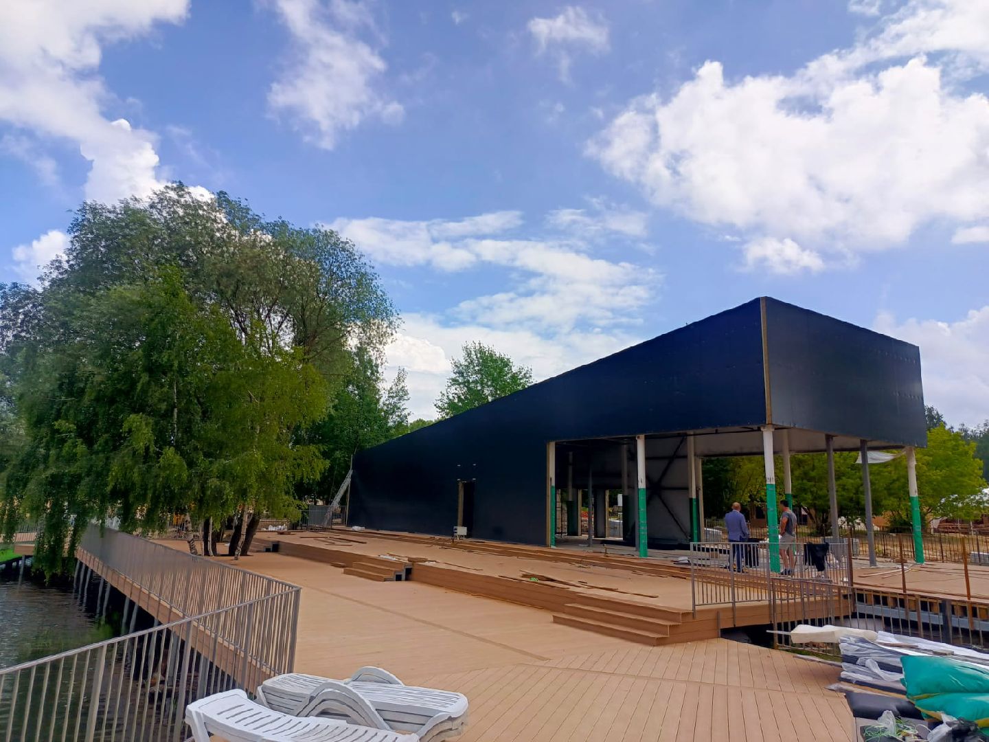 лыткарино, волкуша, благоустройство, пирс,