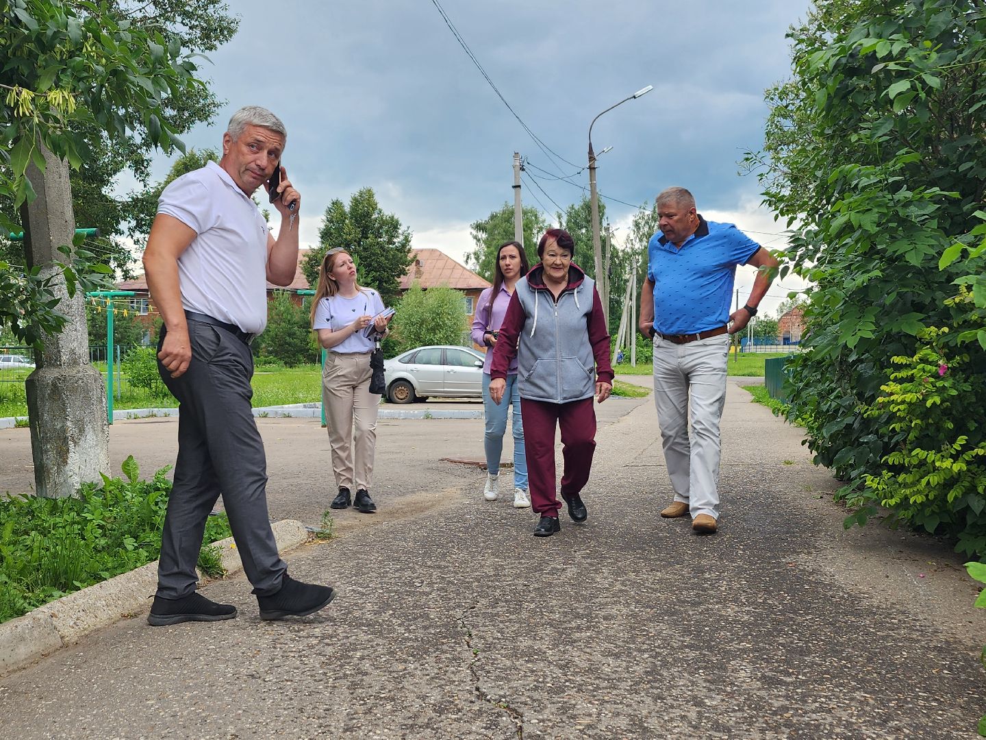болычево, волоколамск, обход территории,