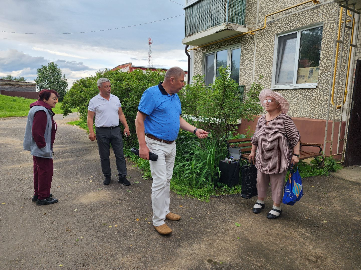 болычево, волоколамск, обход территории,