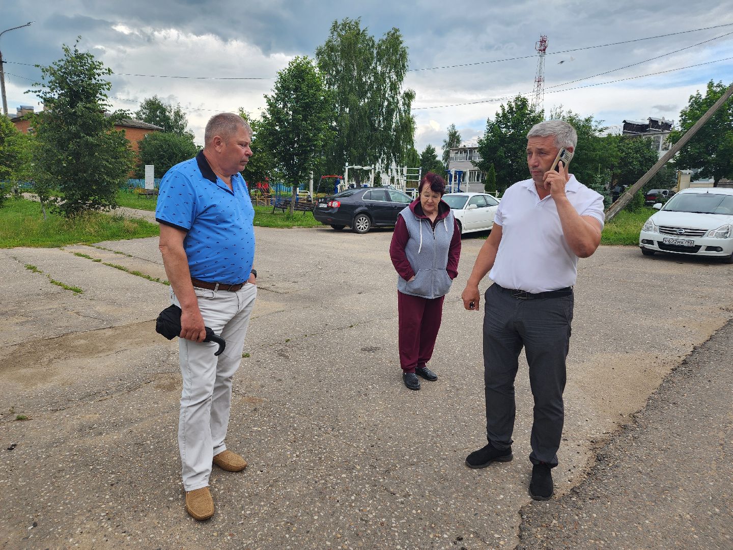 болычево, волоколамск, обход территории,
