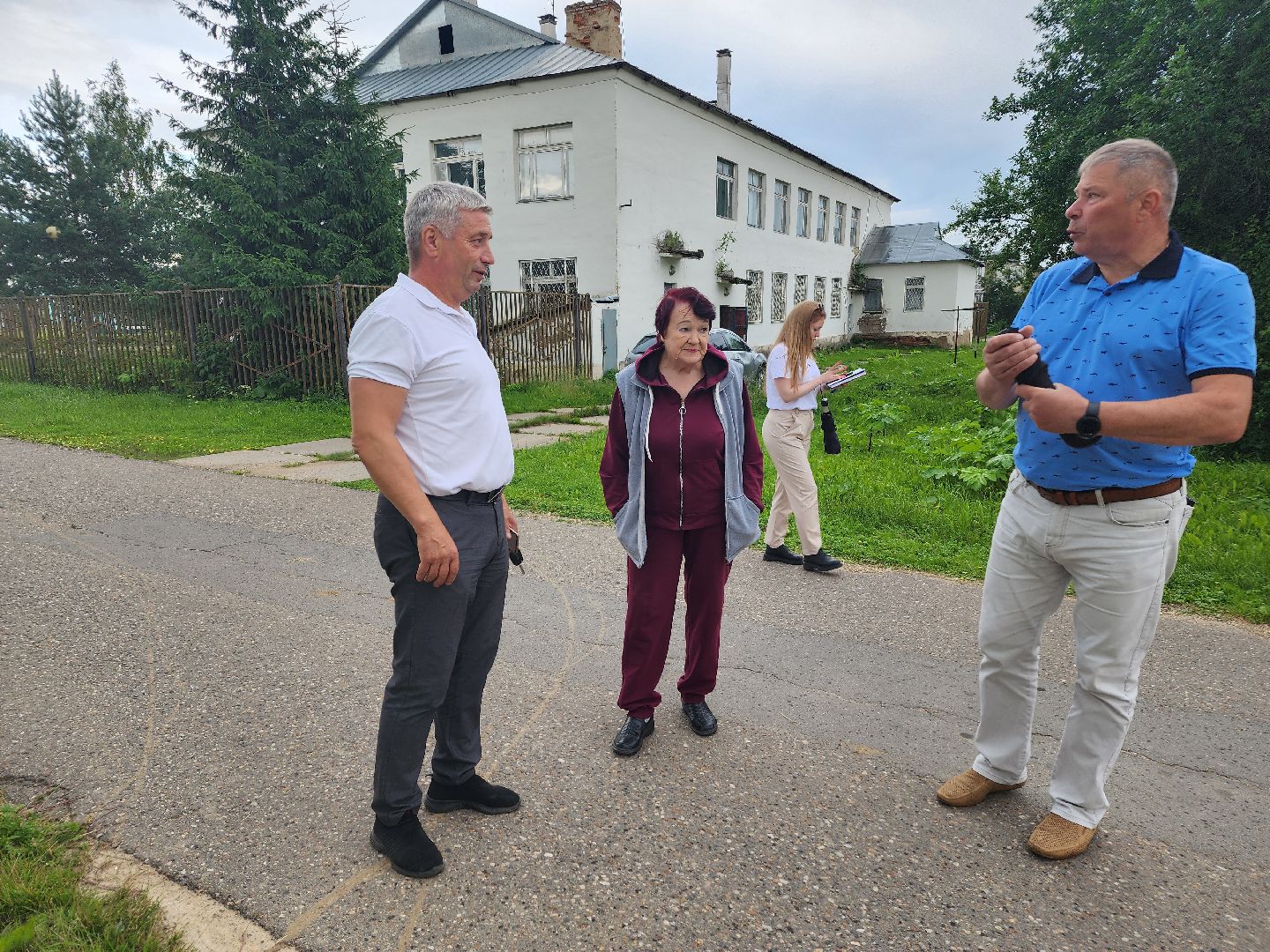 болычево, волоколамск, обход территории,