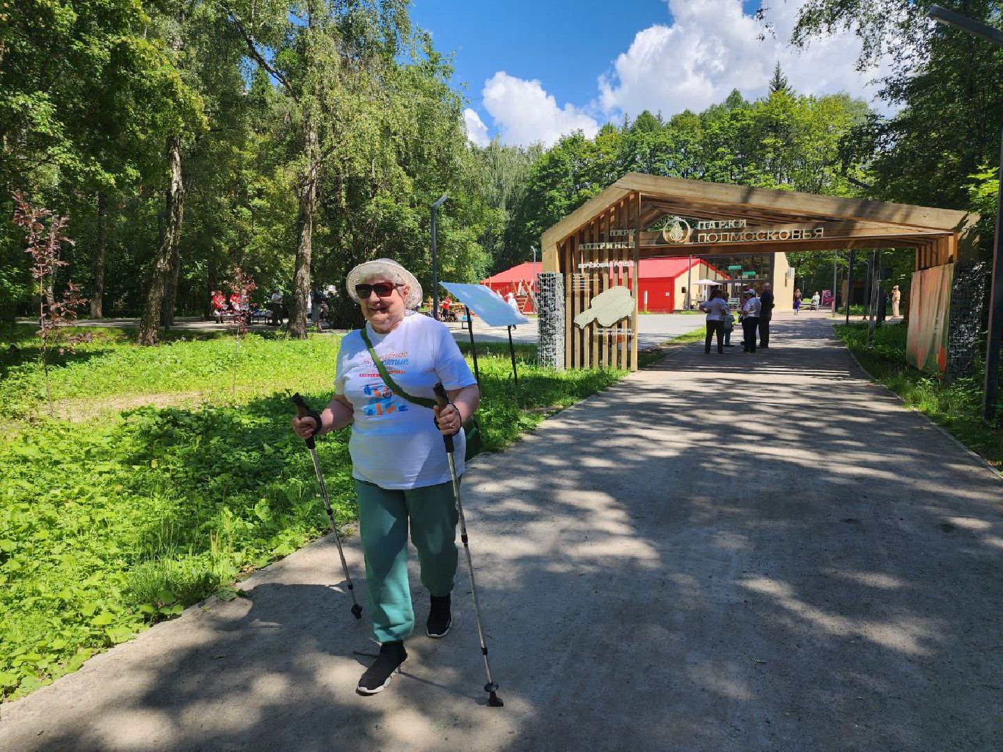 активное долголетие,зарядка долголетов, общеобластная зарядка, парк апаринки, видное, ленинский округ,