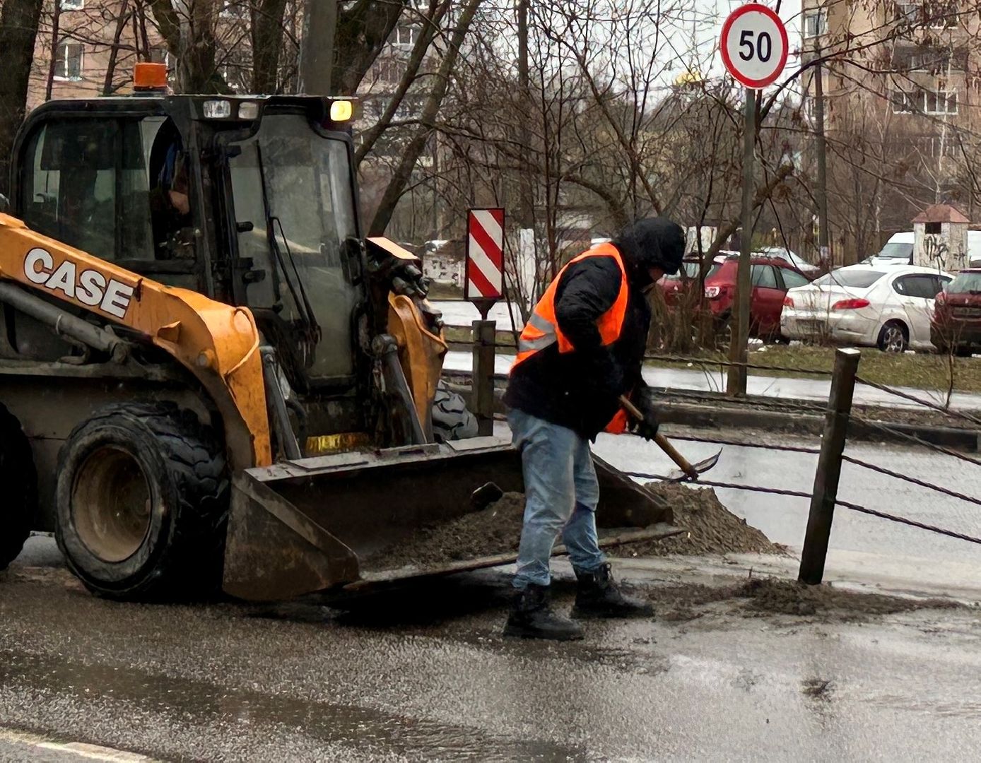 уборка дорог, Фрязино, благоустройство