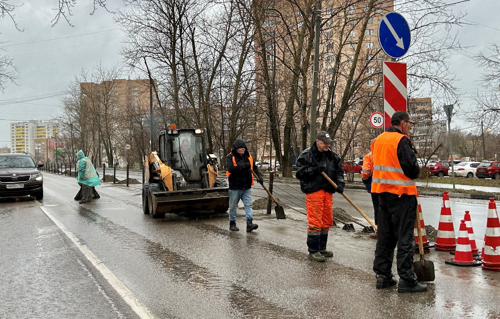 уборка дорог, Фрязино, благоустройство