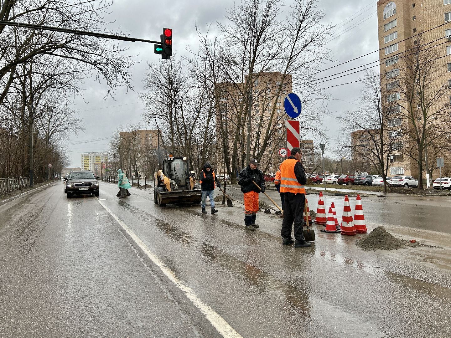 уборка дорог, Фрязино, благоустройство