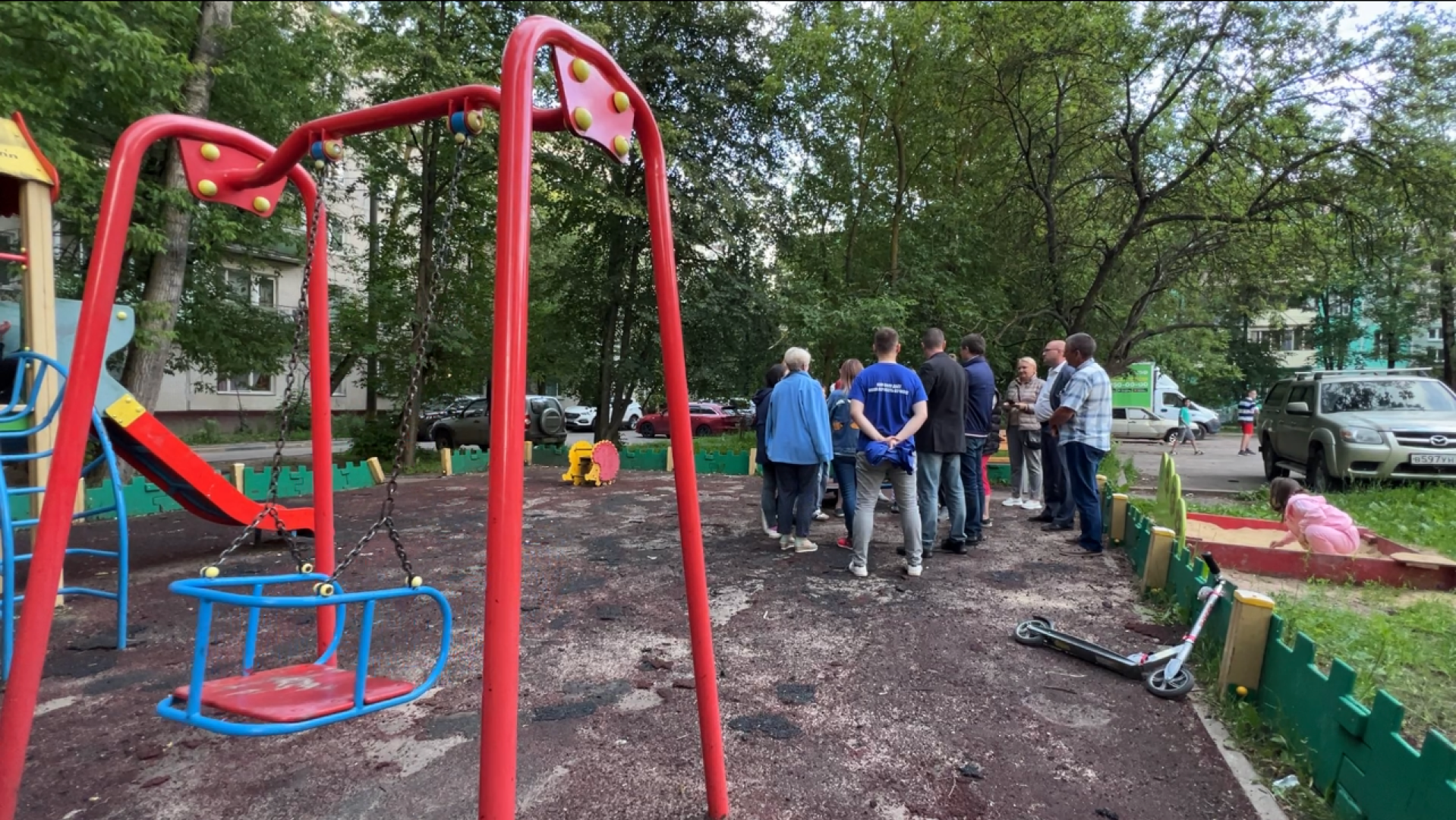 химки, благоустройство, детская площадка, встреча с жителями,