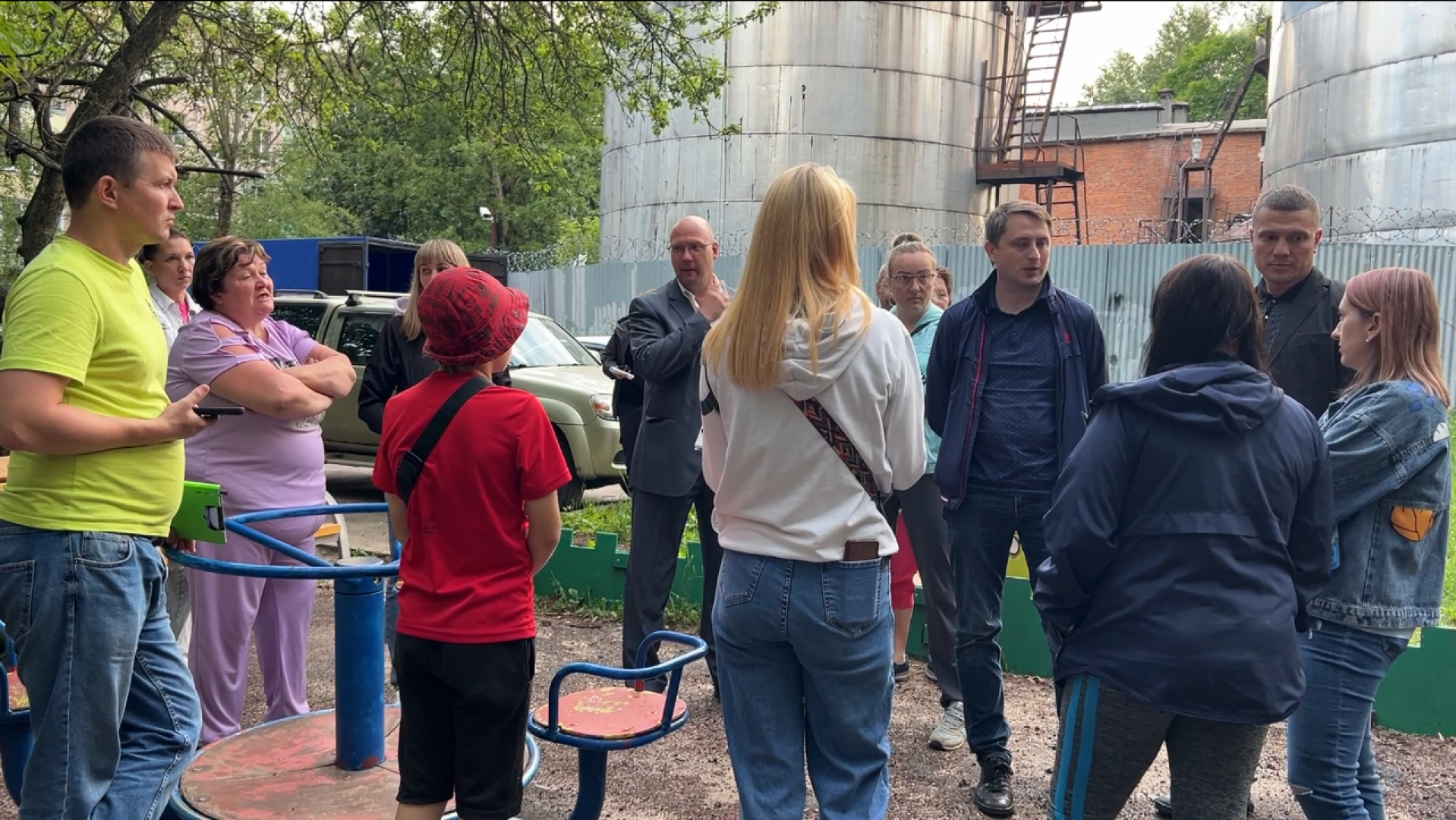 химки, благоустройство, детская площадка, встреча с жителями,