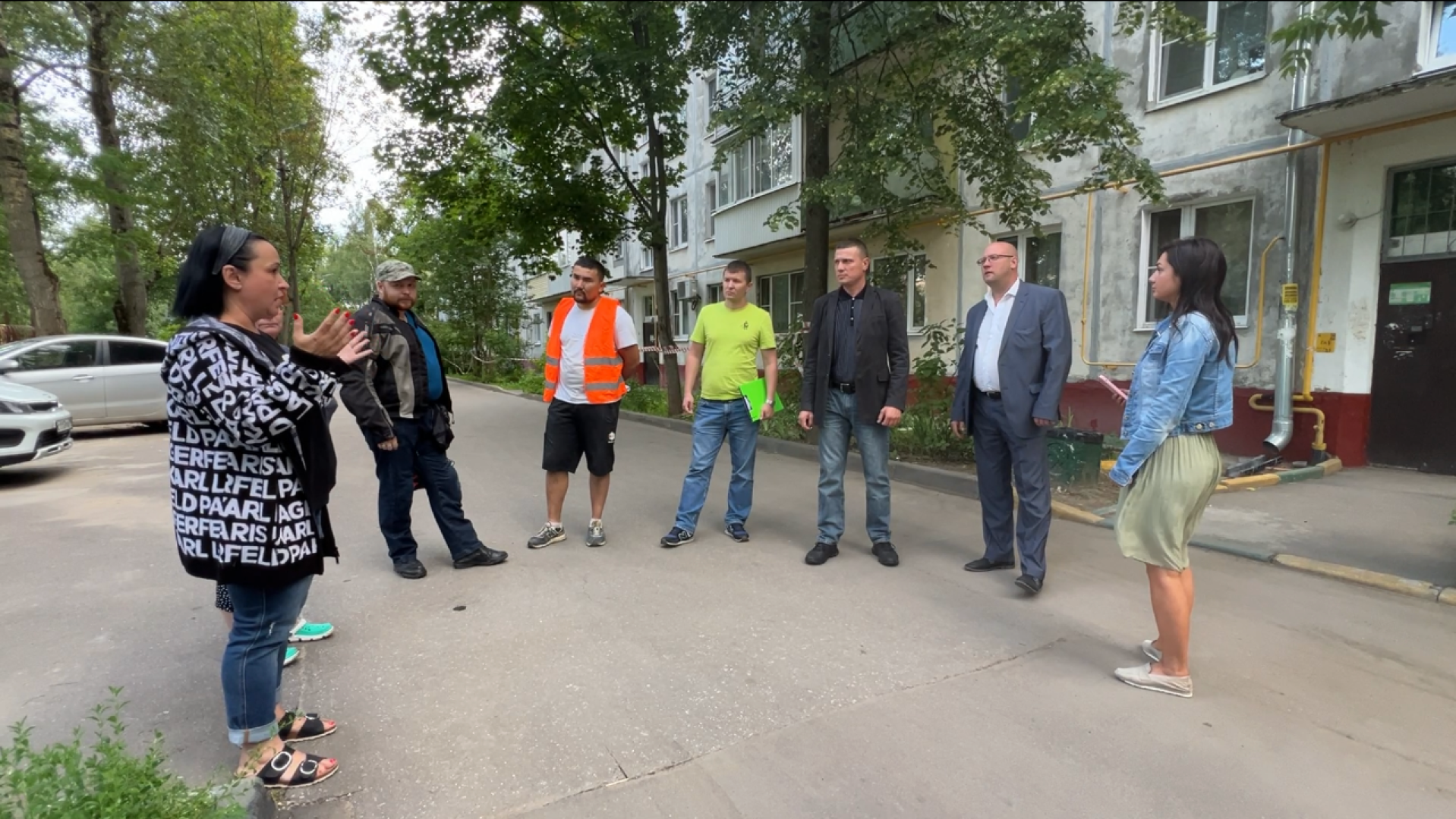 химки, капитальный ремонт, ремонт кровли, встреча с жителями, ремонт мкд,