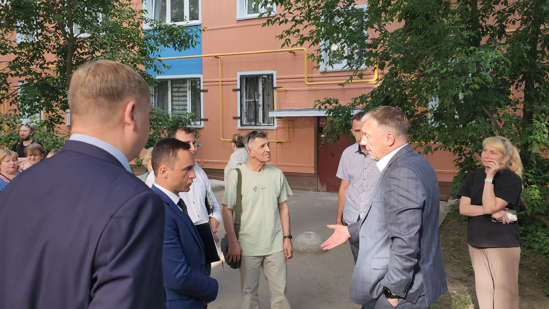 борис аубакиров, мбу городское хозяйство, дренаж, подтопление домов, ливни, выездная администрация, ул Туполева,