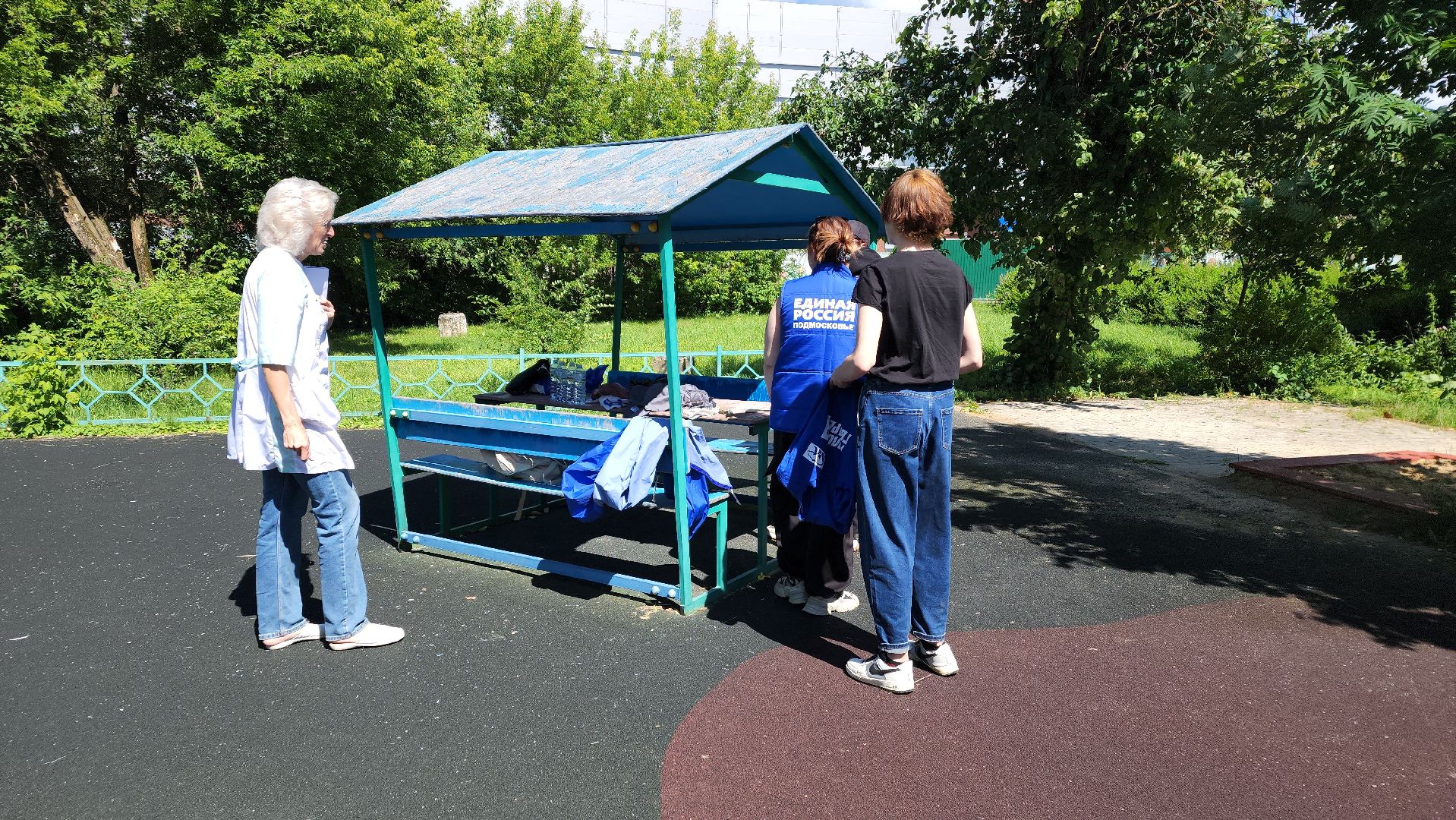 ивантеевка, центр социального обслуживания, благоустройство, детская игровая площадка, ремонт детских площадок,волонтерское движение,