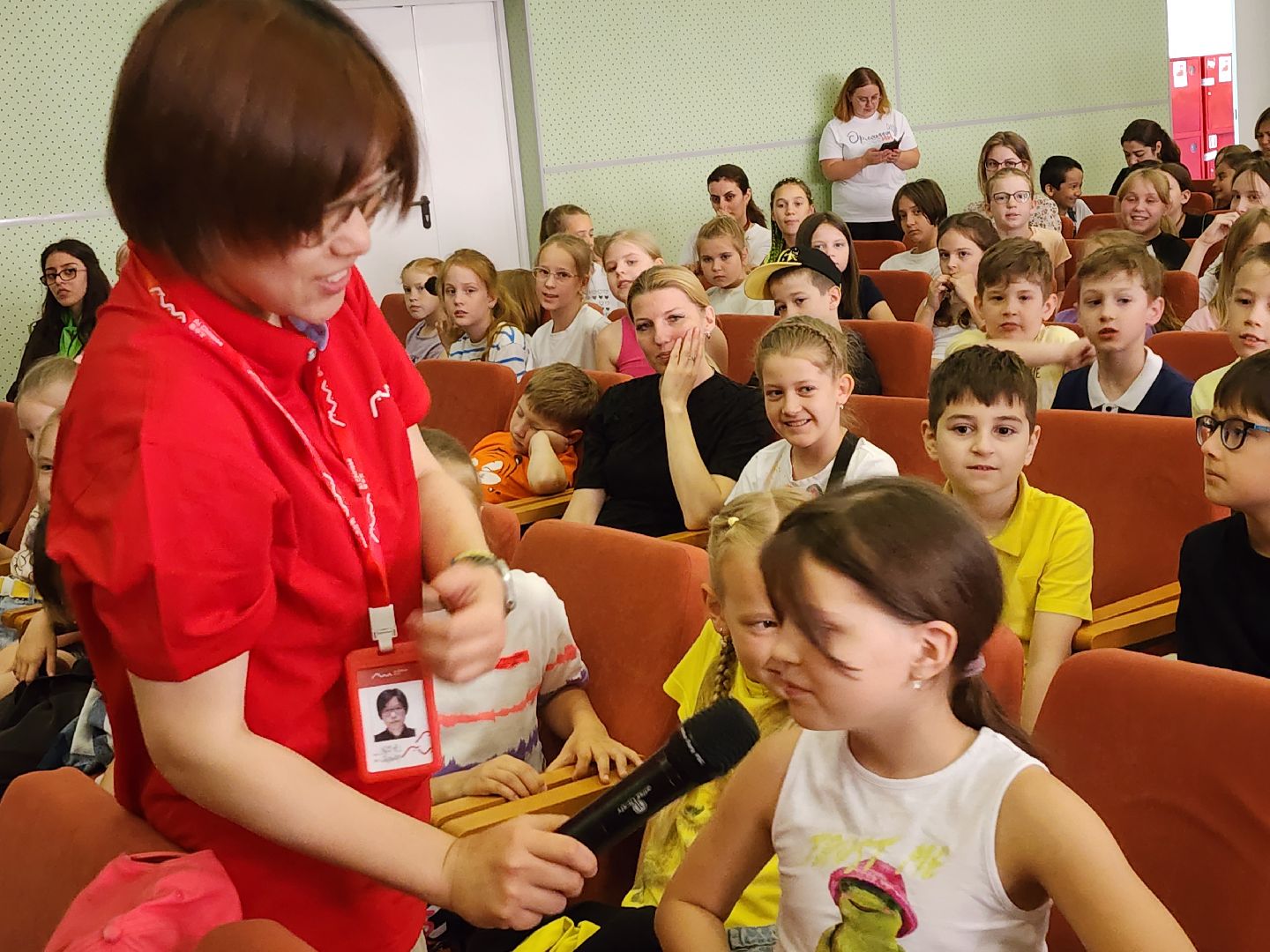 телемост с Китаем, китайский язык, обучение китайскому языку, дети, видное, 10 школа,