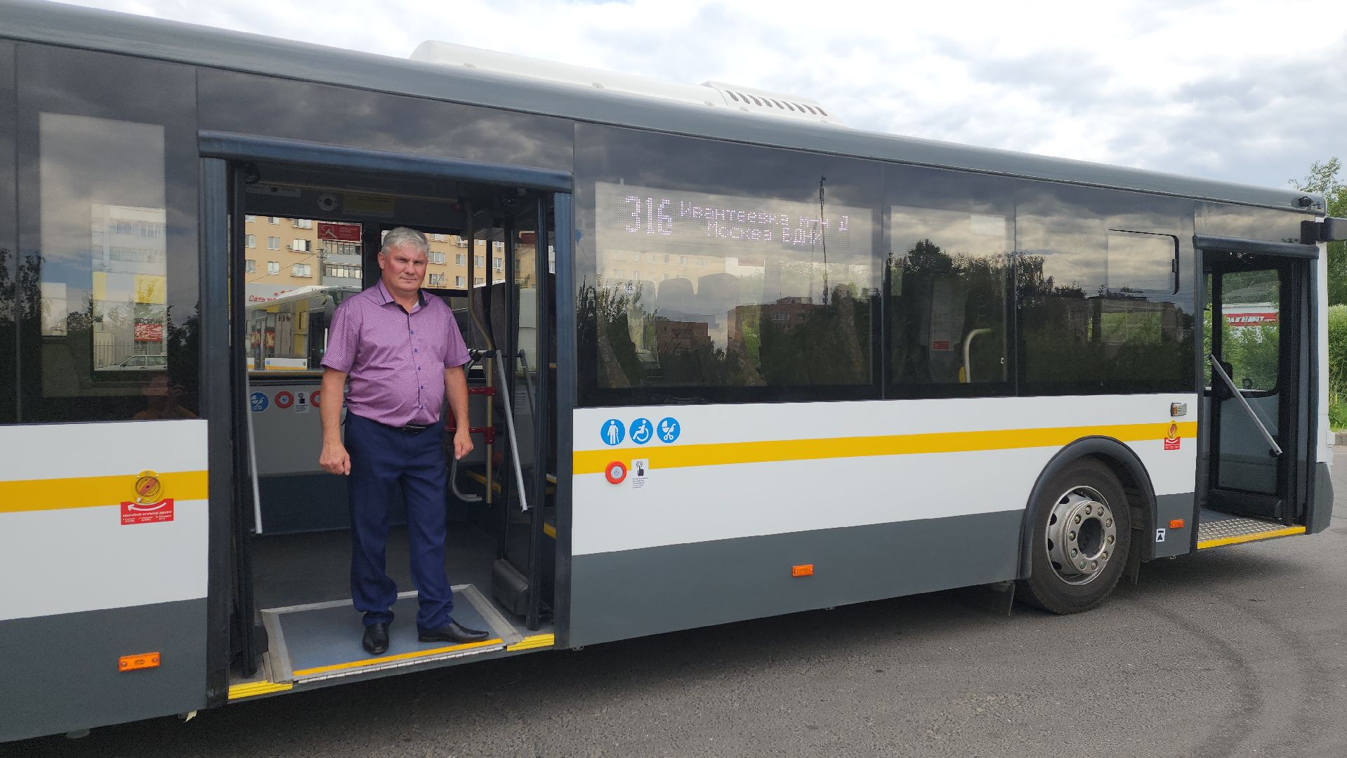 транспорт, ивантеевка, новые автобусы, пассажиры,