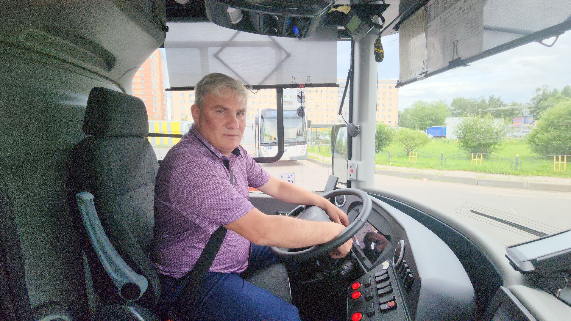 транспорт, ивантеевка, новые автобусы, пассажиры,