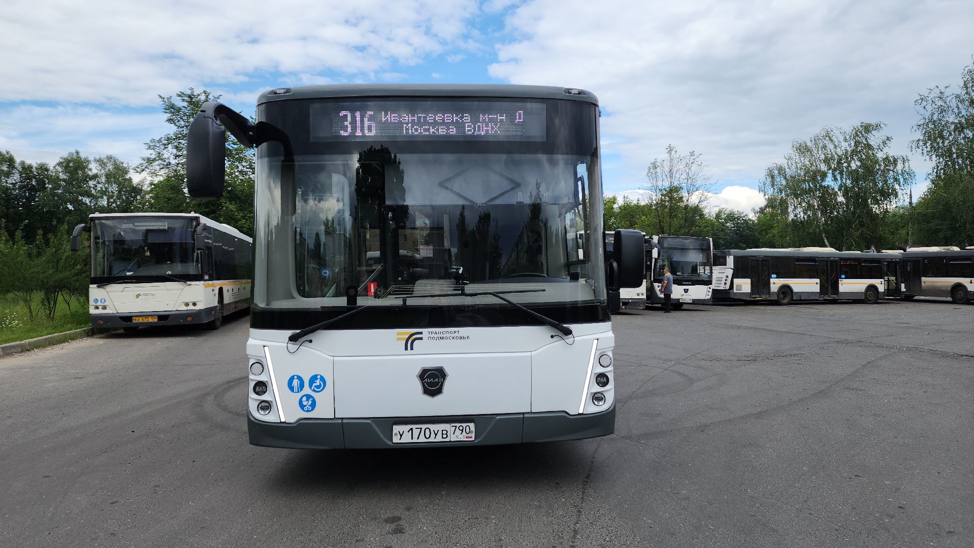 транспорт, ивантеевка, новые автобусы, пассажиры,