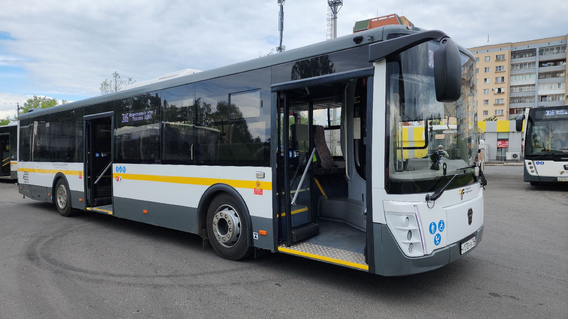 транспорт, ивантеевка, новые автобусы, пассажиры,