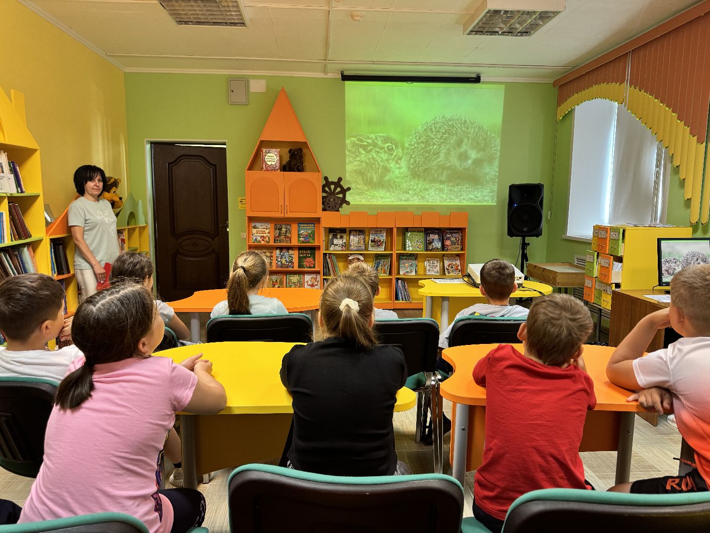 шаховская, библиотека, квиз, дети, образование,