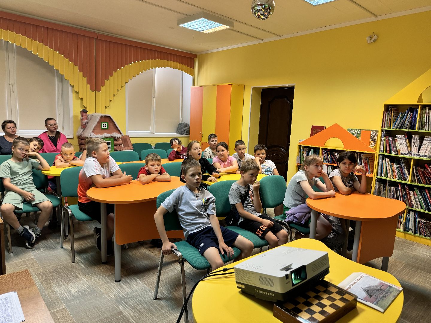 шаховская, библиотека, квиз, дети, образование,