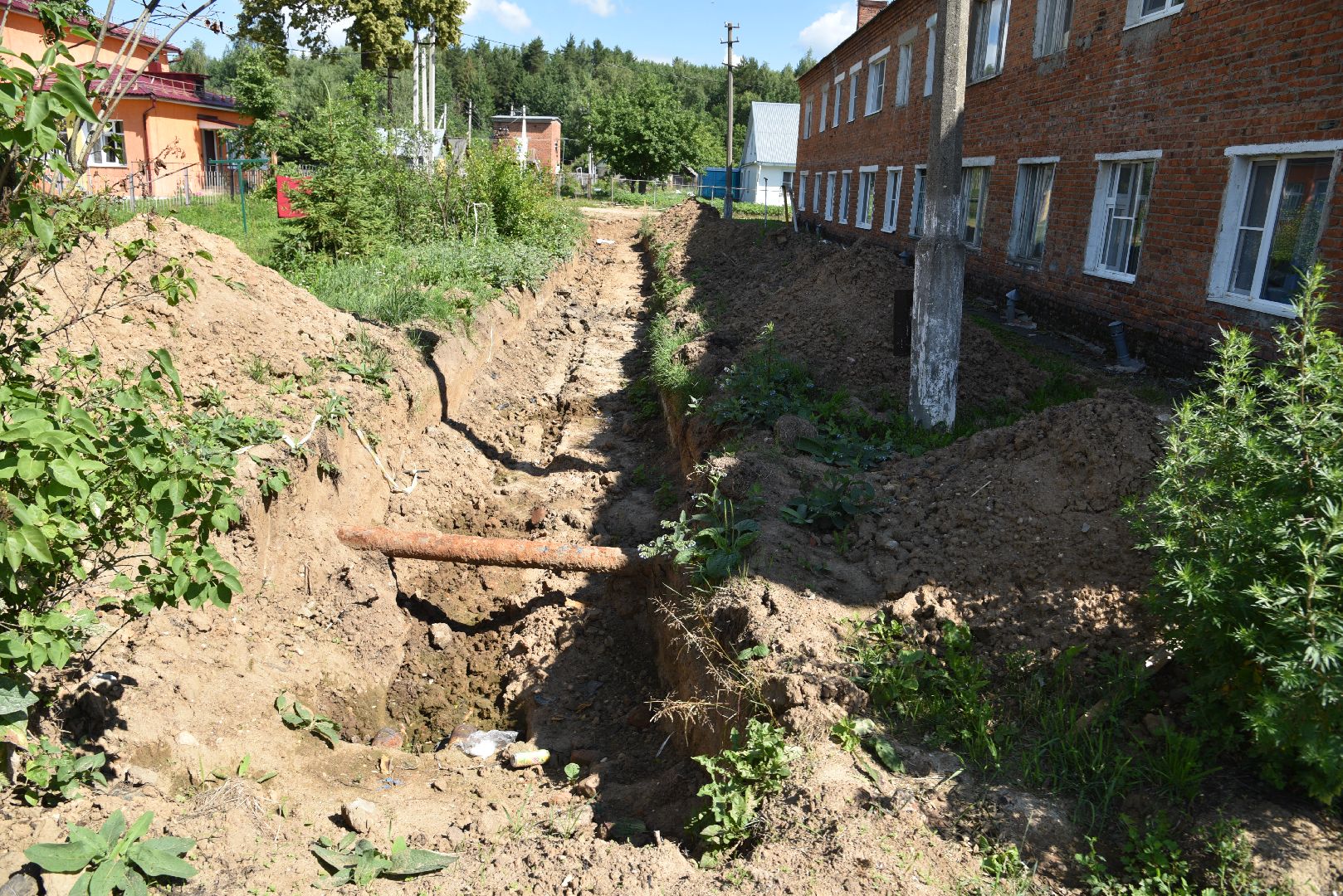 лотошино, новолотошино, жкх, замена теплосетей, замена теплотрассы,