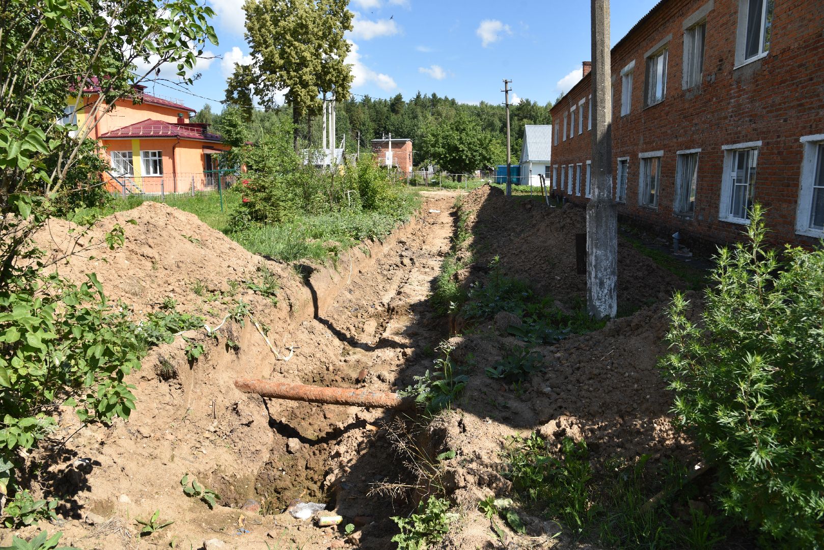 лотошино, новолотошино, жкх, замена теплосетей, замена теплотрассы,