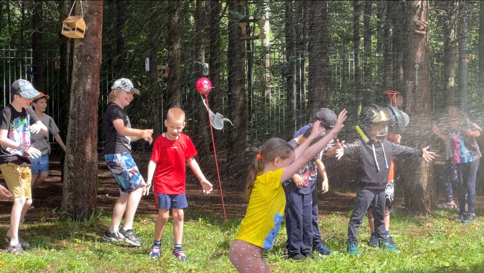 химки, пожарные, школьный лагерь, пожарная безопасность,профилактика пожаров,
