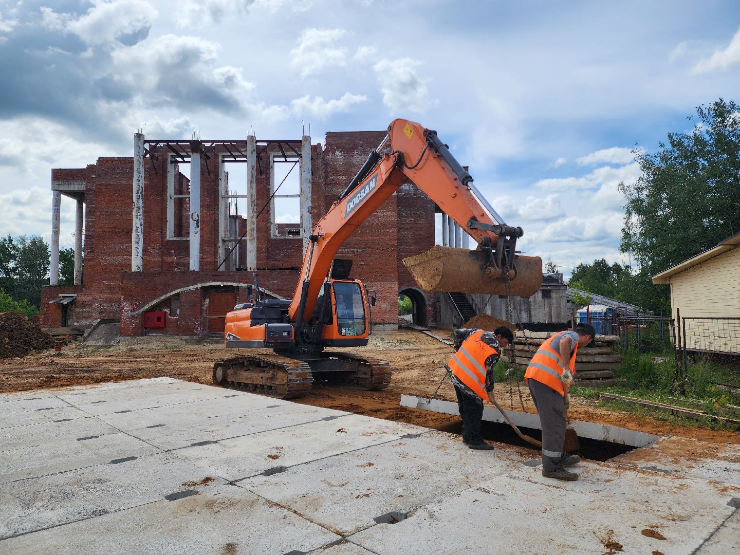 Подольск, никольский храм, Долгострой, Строительство,