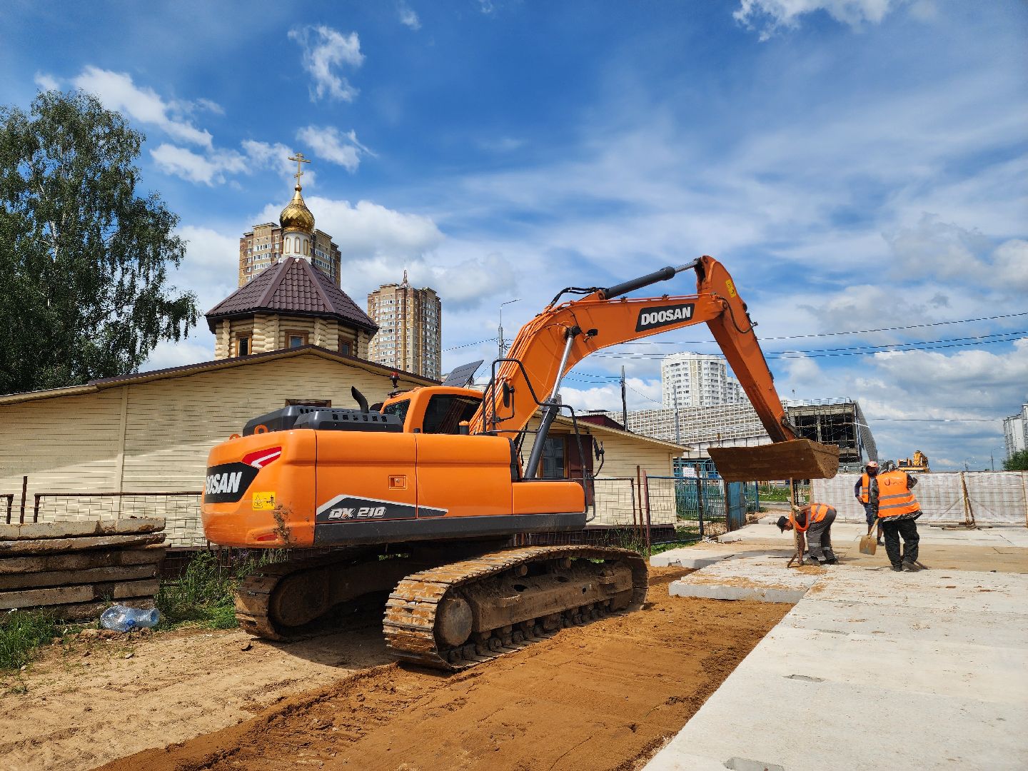 Подольск, никольский храм, Долгострой, Строительство,