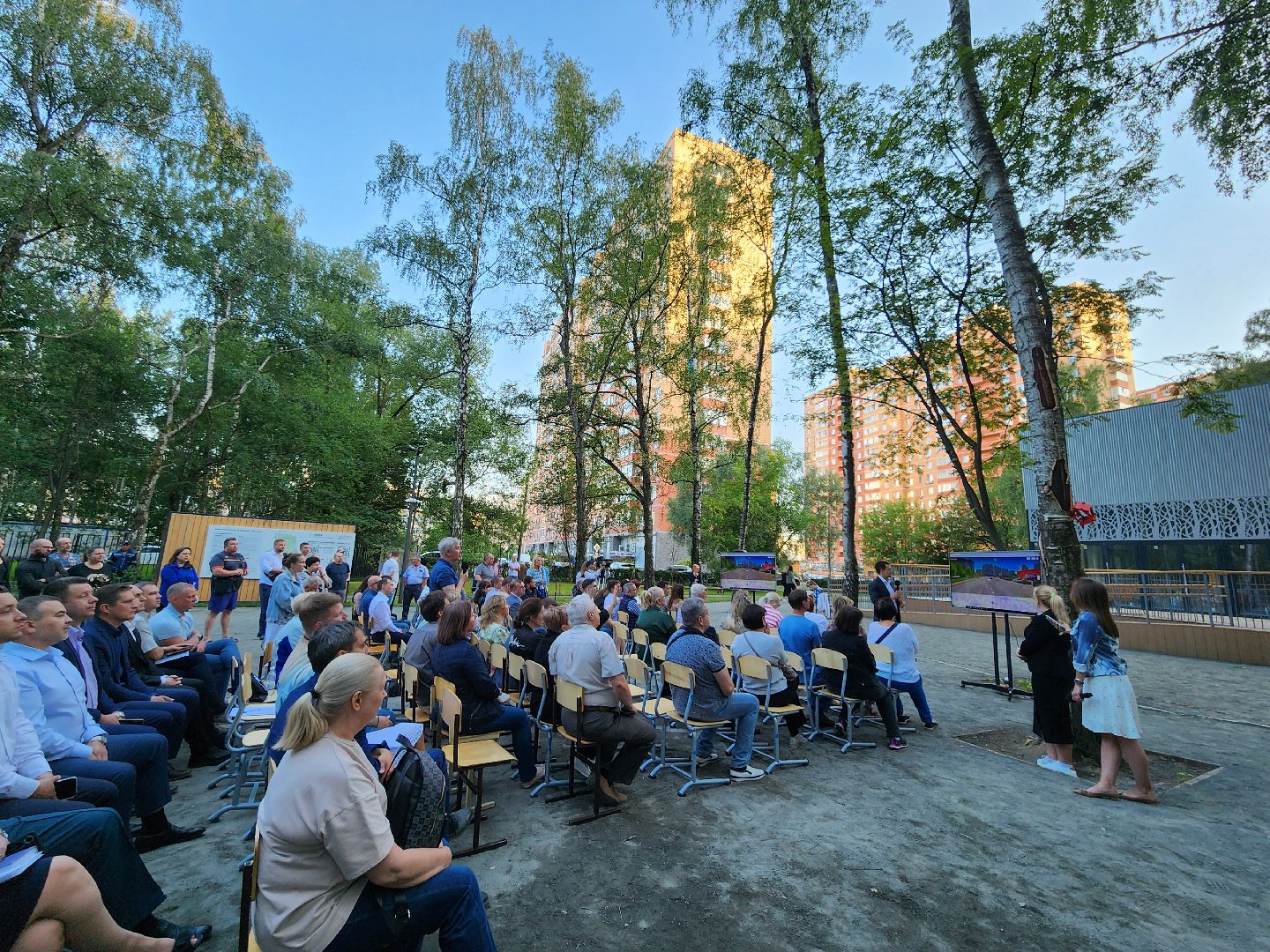 выездная администрация, видновский лесопарк, лесопарк высота, видное, ольховая, ленинский округ, встреча с жителями, станислав каторов,