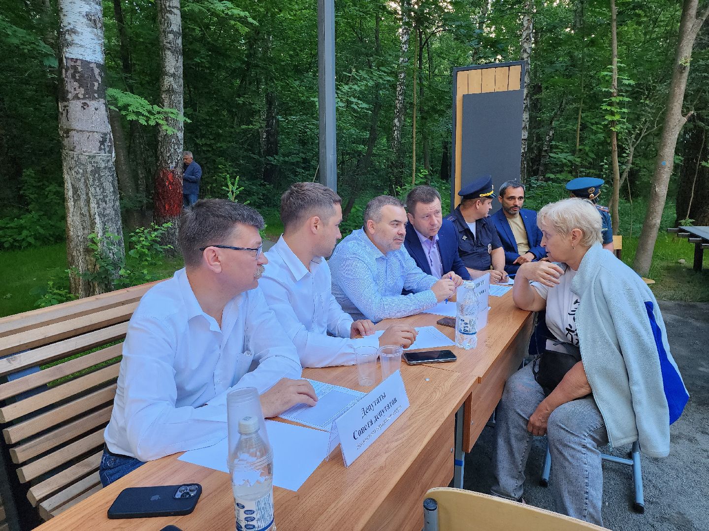 выездная администрация, видновский лесопарк, лесопарк высота, видное, ольховая, ленинский округ, встреча с жителями, станислав каторов,