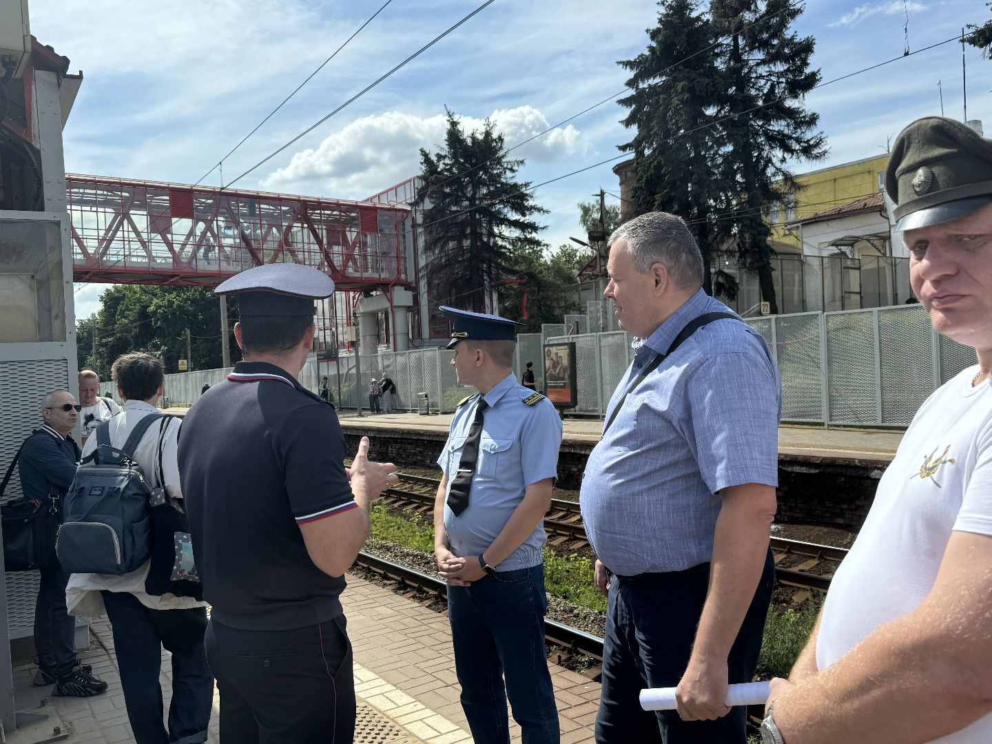 Безопасность на железнодорожной инфраструктуре, ЖД Расторгуево, жд пути, Ленинский городской округ, рейд безопасности,