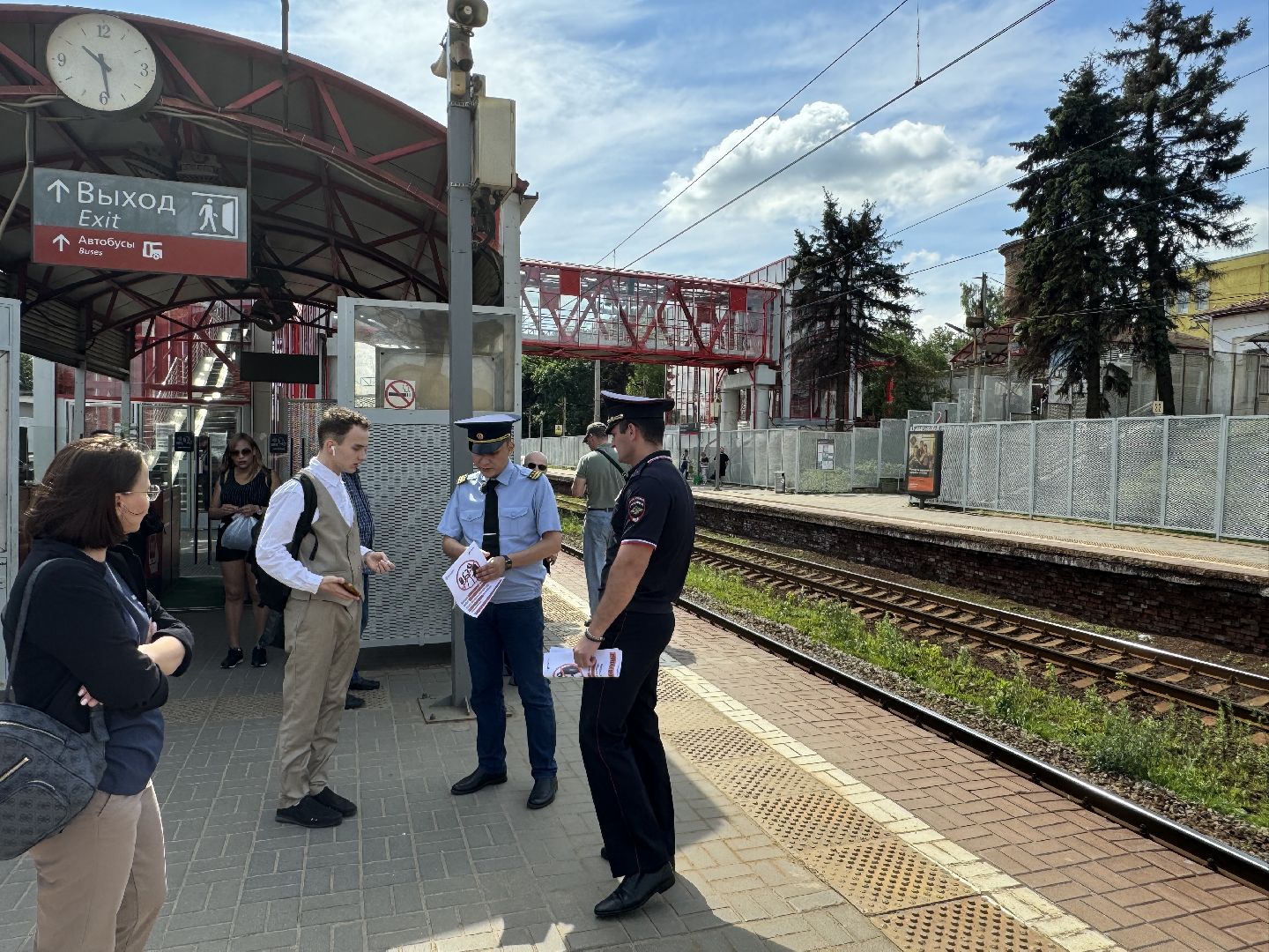 Безопасность на железнодорожной инфраструктуре, ЖД Расторгуево, жд пути, Ленинский городской округ, рейд безопасности,