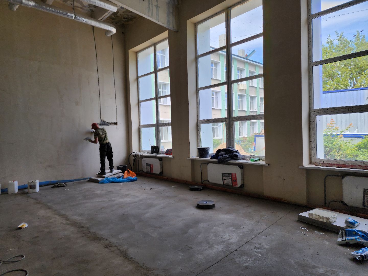 ногинск, ремонт, общество, жители, ремонт школы, строительство, благоустройство,