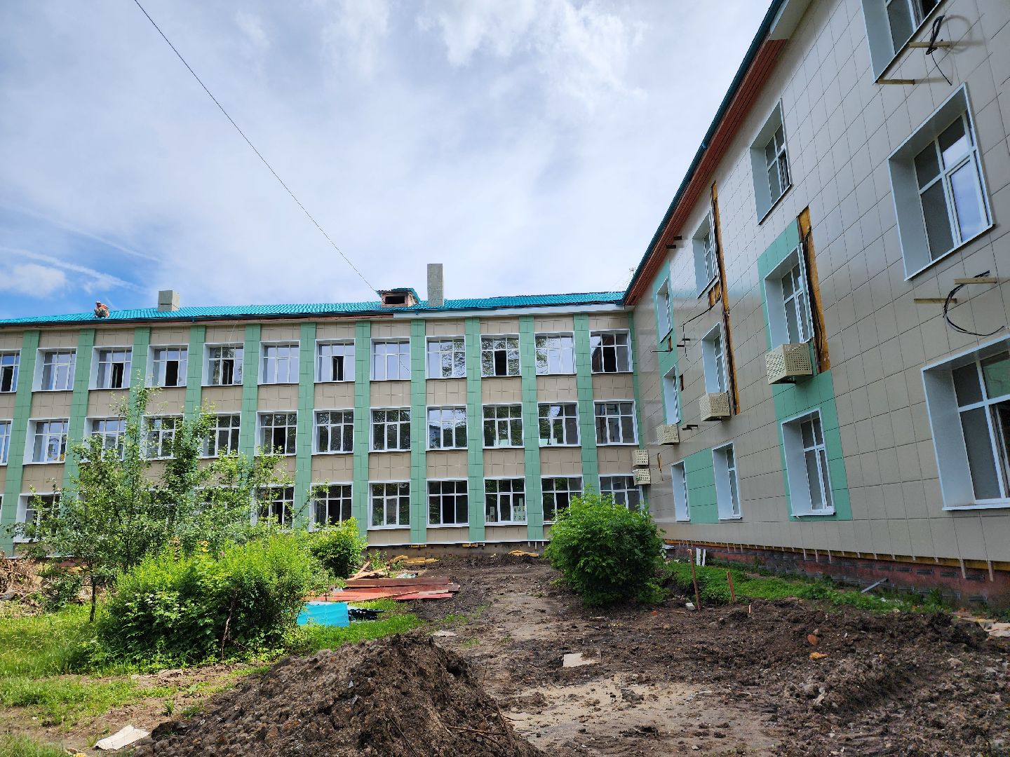 ногинск, ремонт, общество, жители, ремонт школы, строительство, благоустройство,