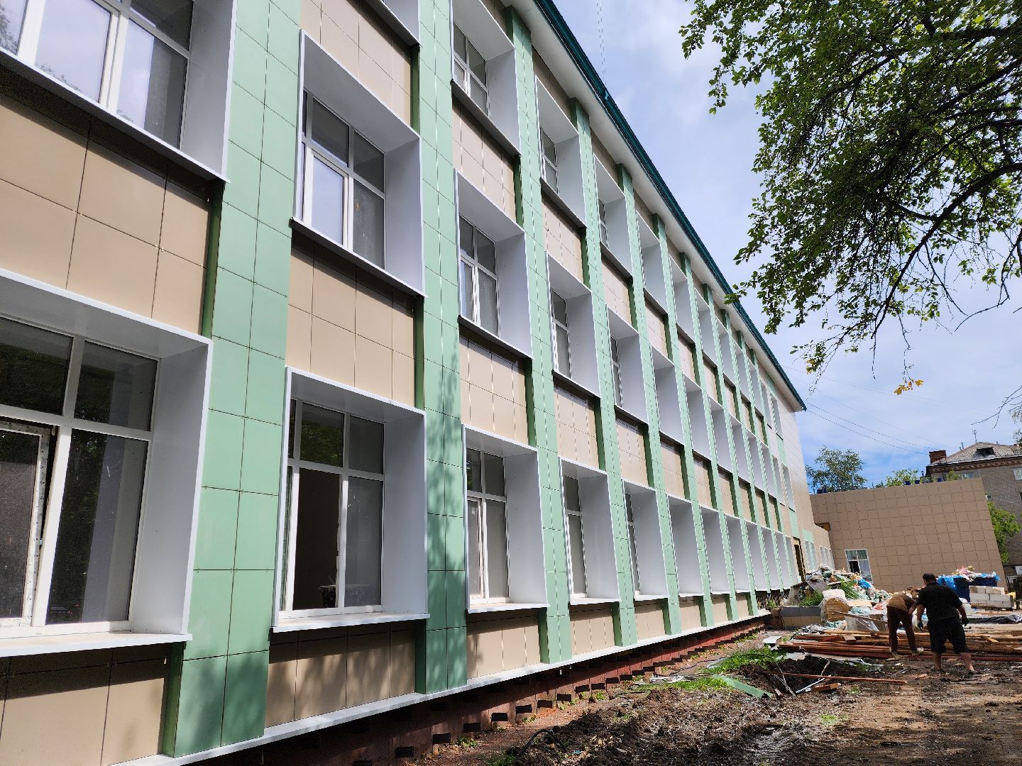 ногинск, ремонт, общество, жители, ремонт школы, строительство, благоустройство,