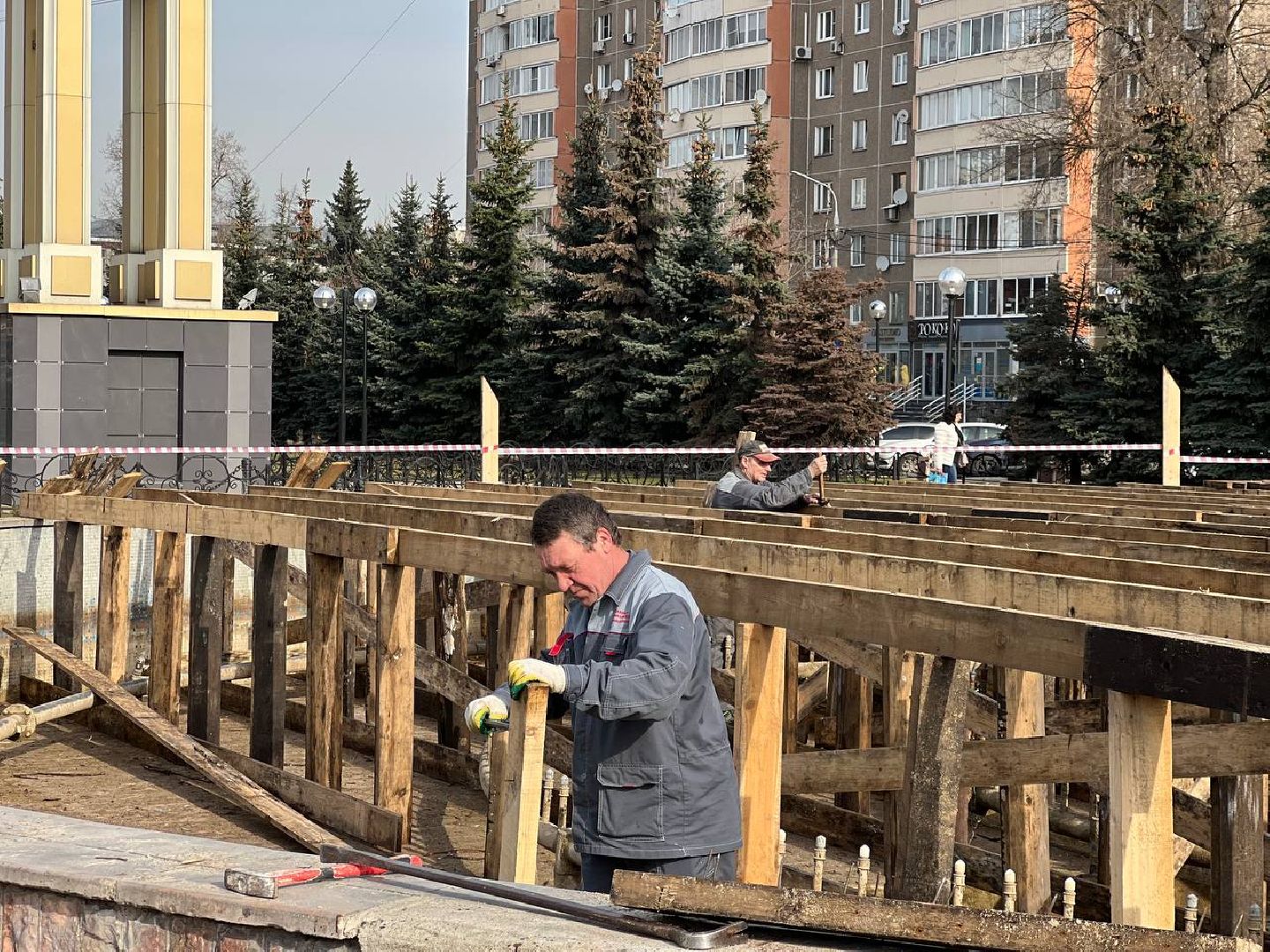 Подольск, фонтаны, благоустройство