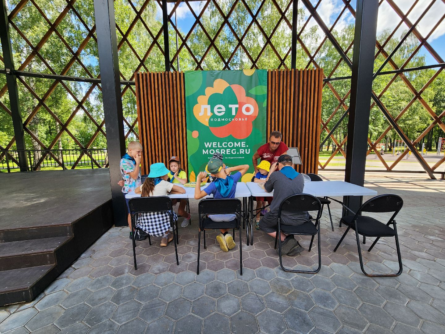 егорьевск, парк, шашки, спорт, мастер класс,