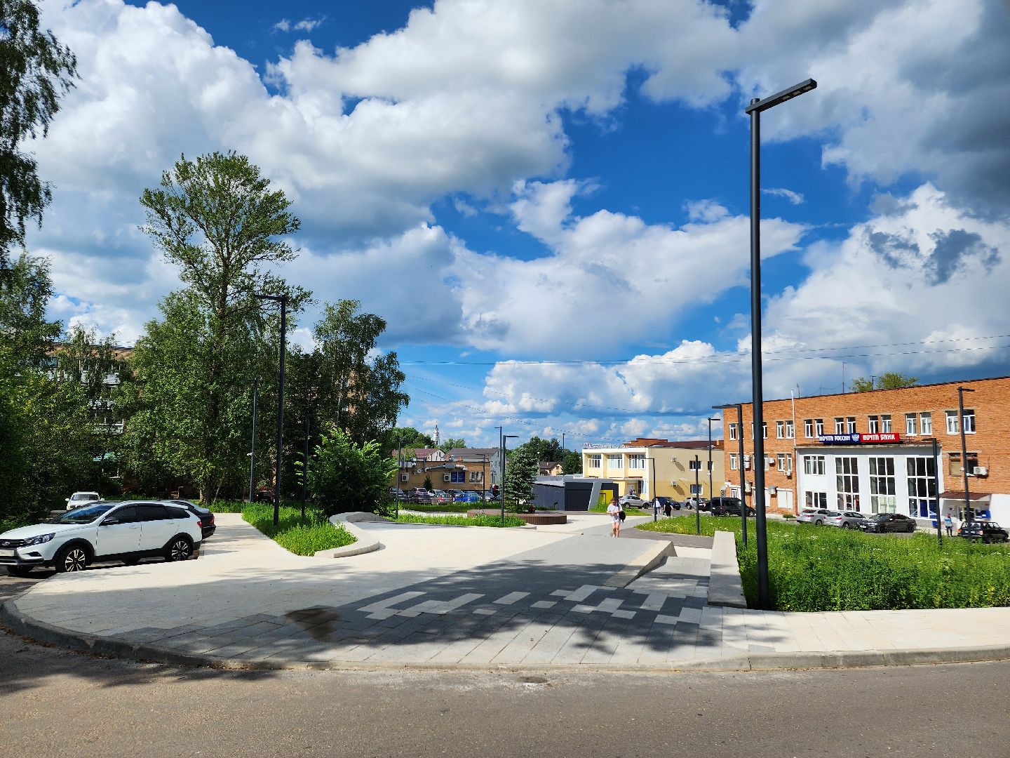 волоколамск, Школьная, Парковая, сквер, благоустройство,