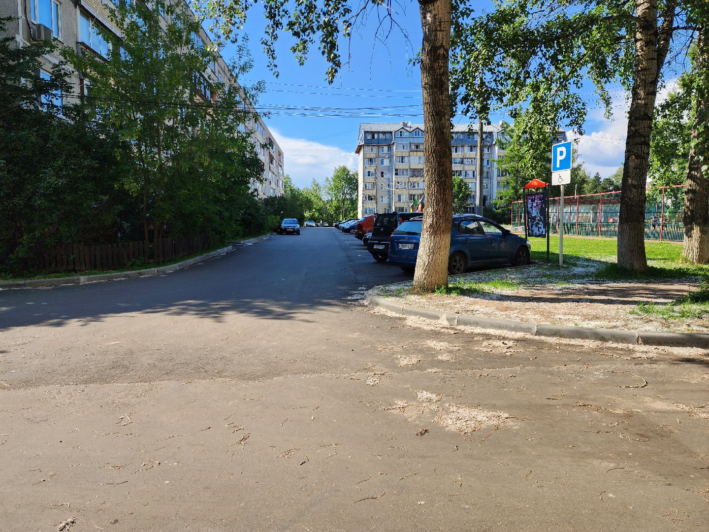 раменское, благоустройство, ремонт внутриквартальных дорог, поселок Ильинский улица Октябрьская,